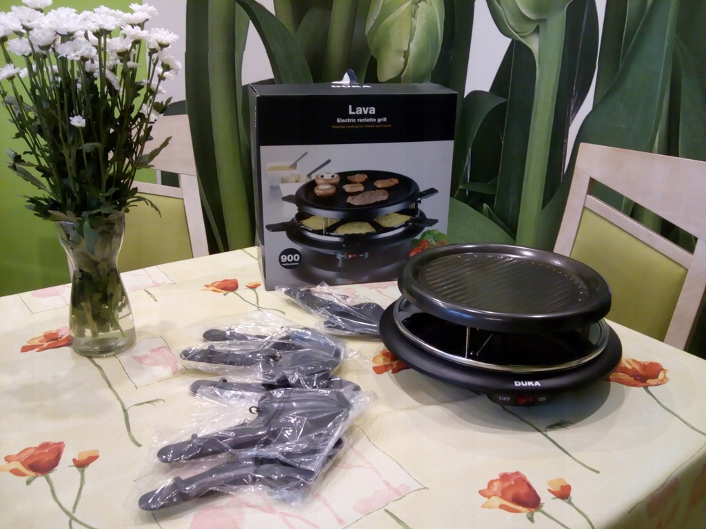 Raclette Grill Elektryczny DUKA