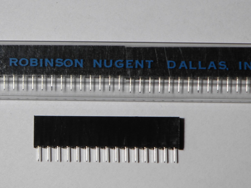 Listwa gniazdo goldpin 1x15 ROBINSON NUGENT 20sztu