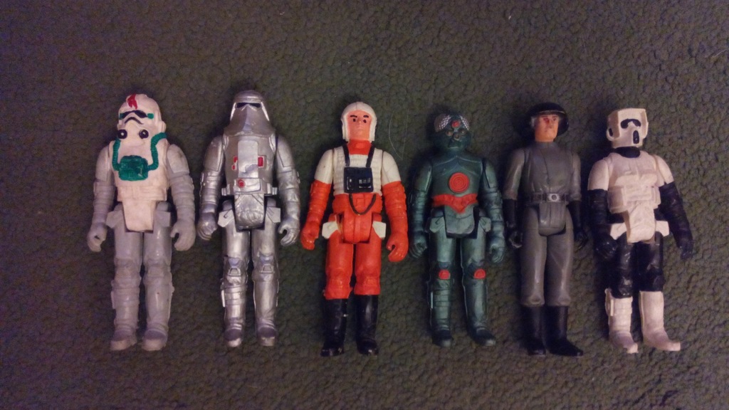 Figurki STAR WARS- polska edycja lata 80-te