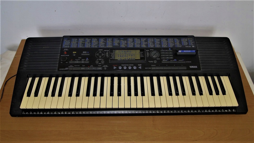 Yamaha PSR 320 Keyboard made in Japan 7706715648 oficjalne archiwum