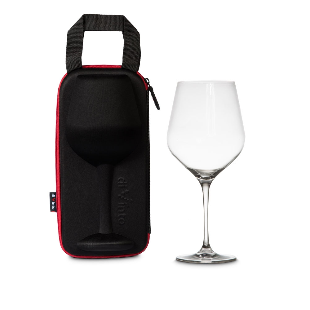 DUŻY KIELISZEK DO WINA NA CAŁĄ BUTELKĘ 860ML +ETUI