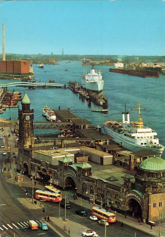 NIEMCY - HAMBURG - DWORZEC + PORT - STATEK i AUTO