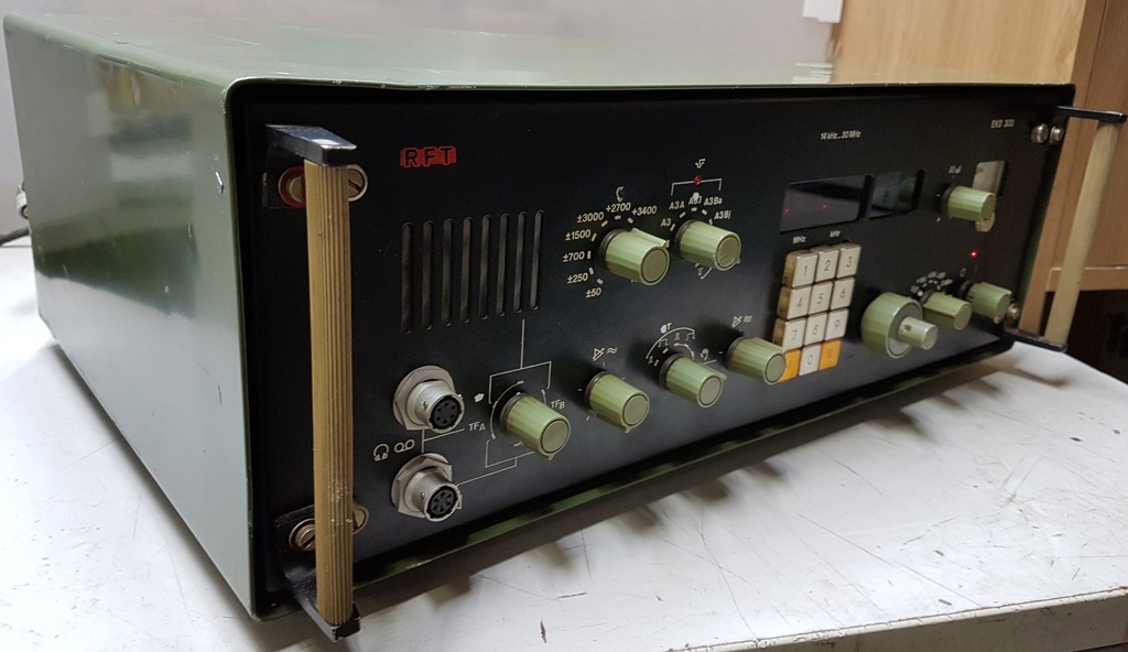 radio odbiornik stacjonarny HF RFT EKD 300 krótkof