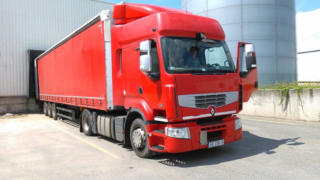 Zabudowa naczepy Schmitz 2007r standard
