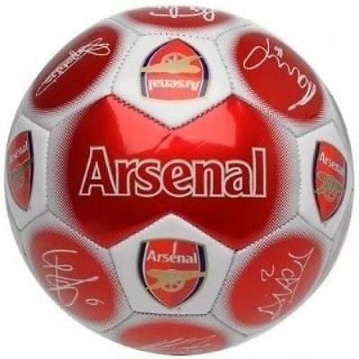 piłka nożna z podpisami r.5 Arsenal FC 4fanatic