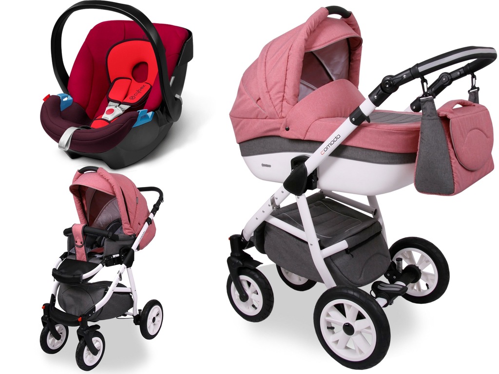 WÓZEK CONECO COMODO 3w1 + CYBEX ATON + GRATIS