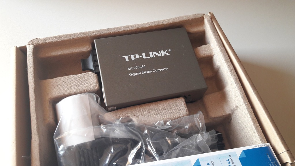 TP-LINK MC200CM Media konwerter- 550m - 2 szt !