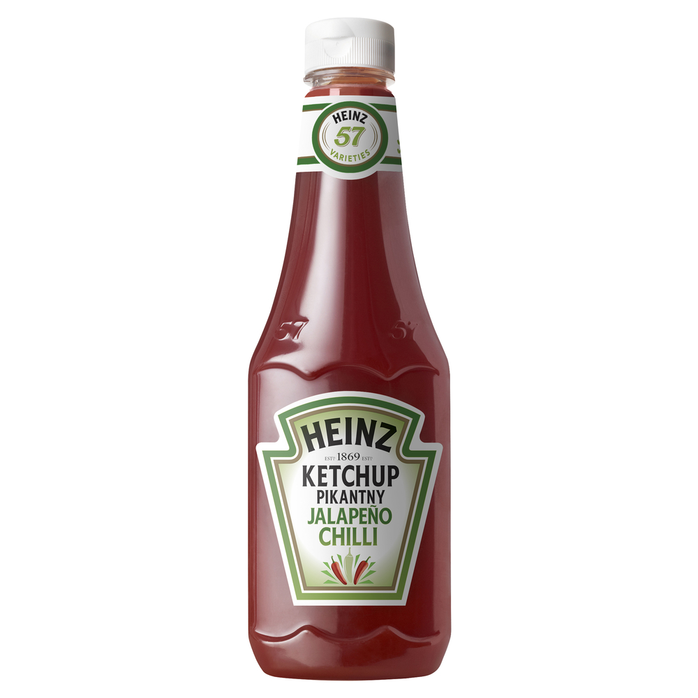 Ostry Ketchup JALAPENO CHILLI HEINZ 570g 