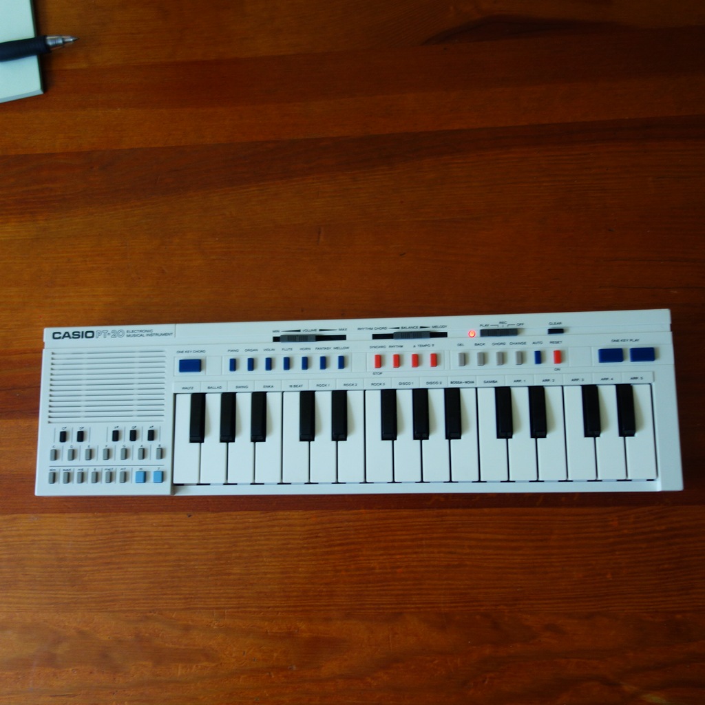KEYBOARD CASIO PT-20 - 7488719322 - oficjalne archiwum Allegro