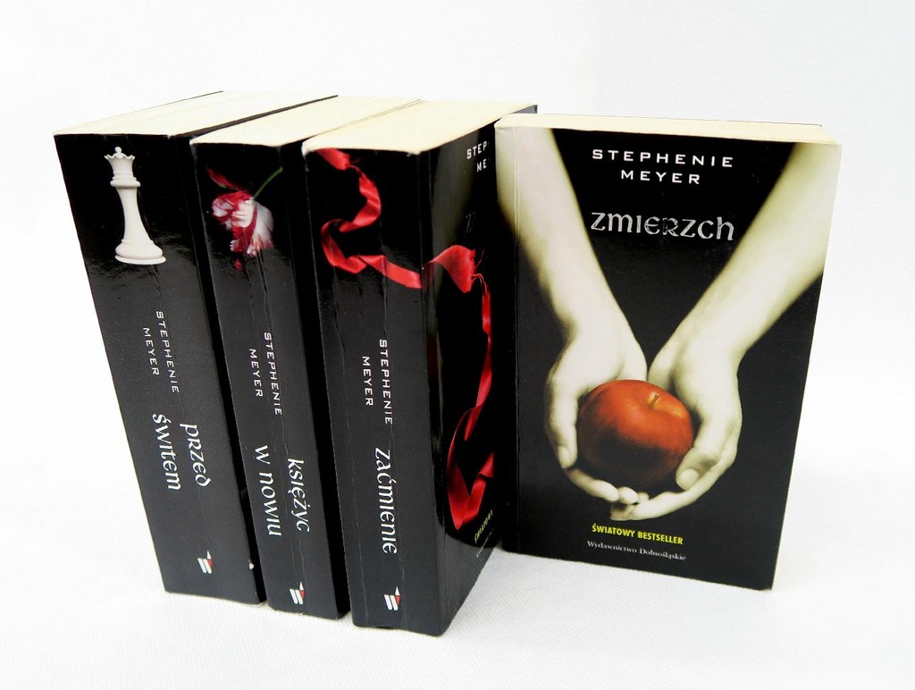 Saga Zmierzch - Stephenie Meyer 1-4 KOMPLET