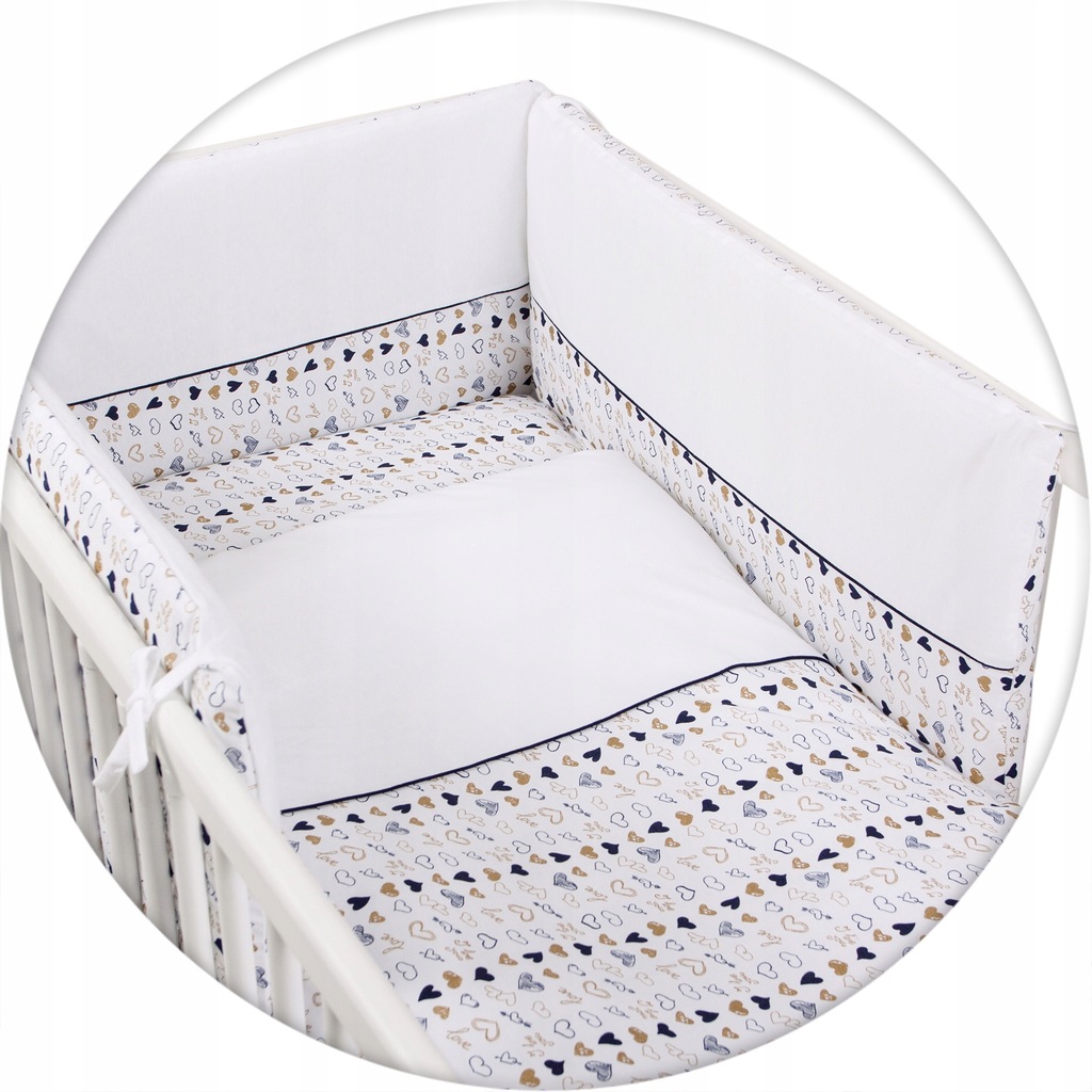 Ceba baby Pościel 3-el. jersey Amore 100/135 cm