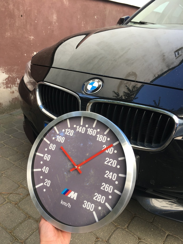 Zegar BMW M Power M3 M5 E46 E39 na ścianę 7570065748