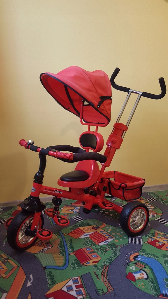 ROWEREK TRÓJKOŁOWY BABY MIX VIP ODYSSEY X360