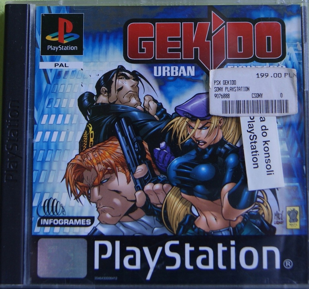 Gekido Urban Fighters - Playstation - PSX