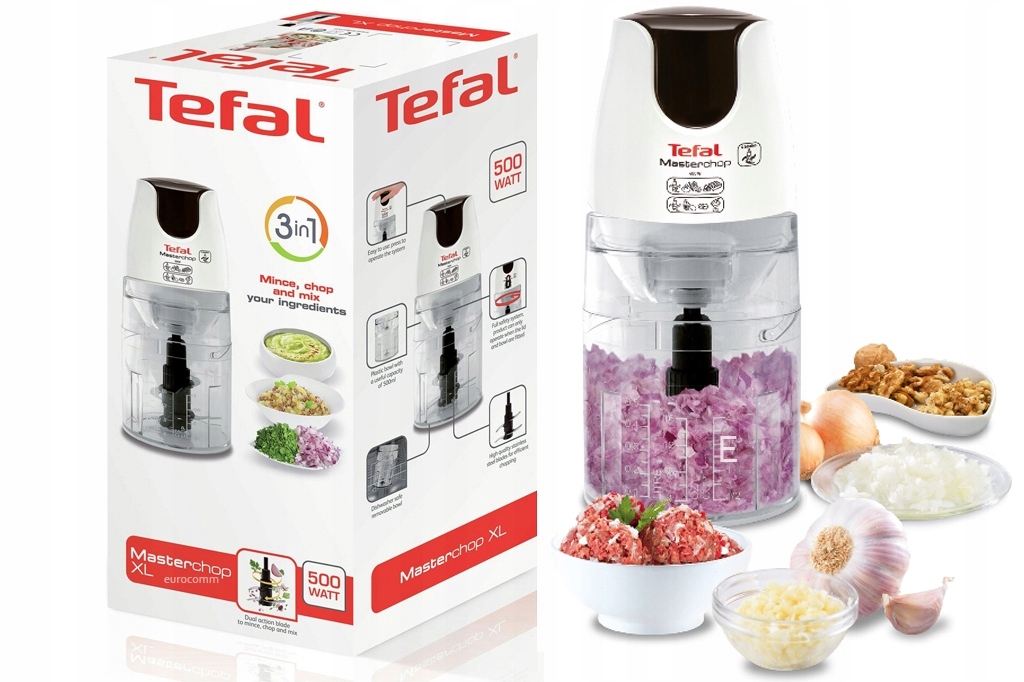 Tefal MB450B38 Siekacz do warzyw Rozdrabniacz XL