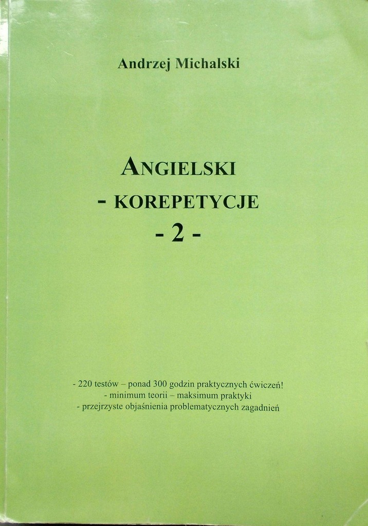 Angielski - korepetycje 2 - Andrzej  Michalski