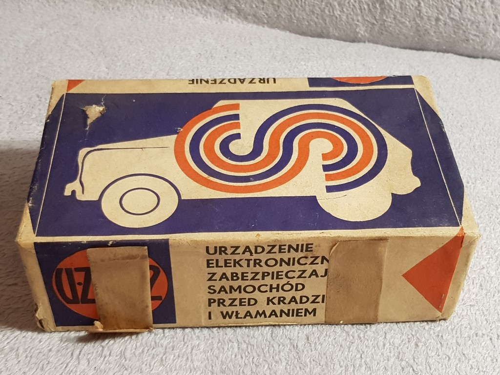 URZĄDZENIE ZABEZPIECZAJĄCE SAMOCHÓD PRZED KRADZIEŻ