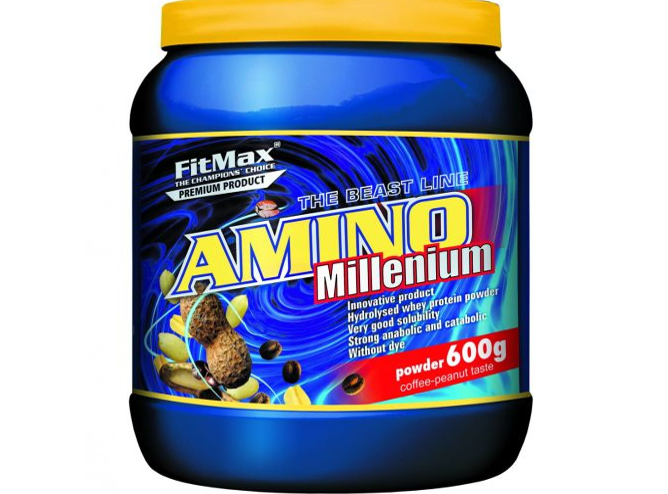 FITMAX AMINO MILLENIUM 600g AMINOKWASY HYDROLIZAT!