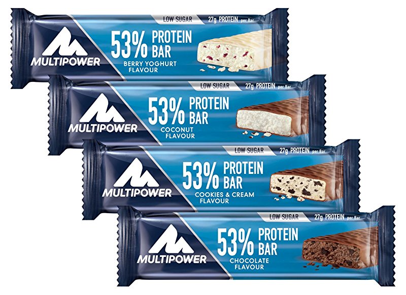 BATONY PROTEINOWE MULTIPOWER 53% CZEKOLADA-KREM
