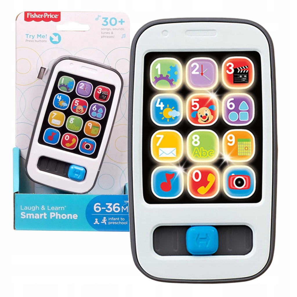 Fisher Price telefon SMARTFONIK MALUCHA PL CDF65