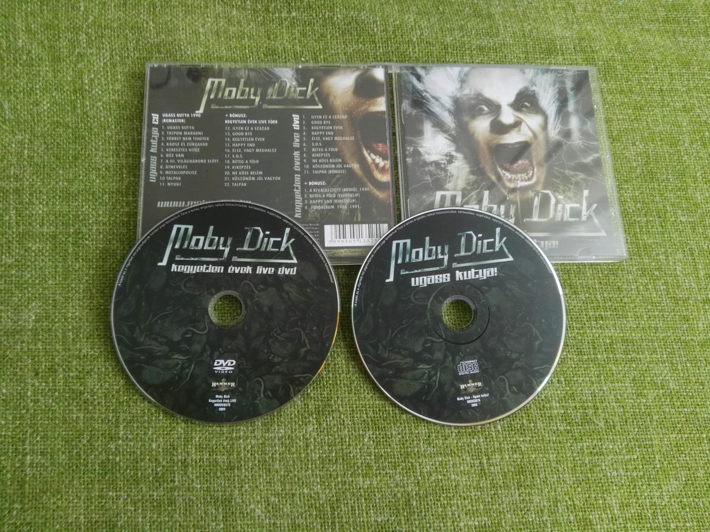 MOBY DICK-UGASS KUTYA! CD+DVD