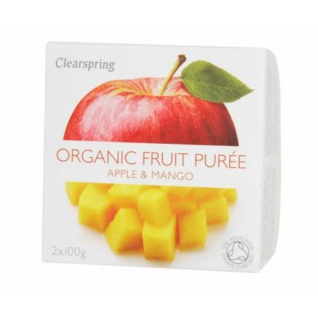 Deser Jabłko-Mango Bio 200 g Clearspring