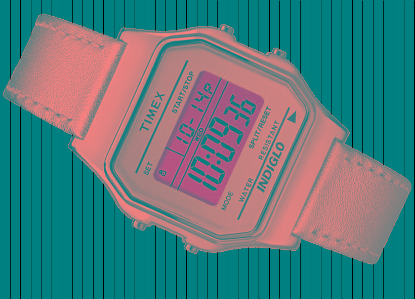 Zegarek damski Timex TW2P76800 Indiglo silver