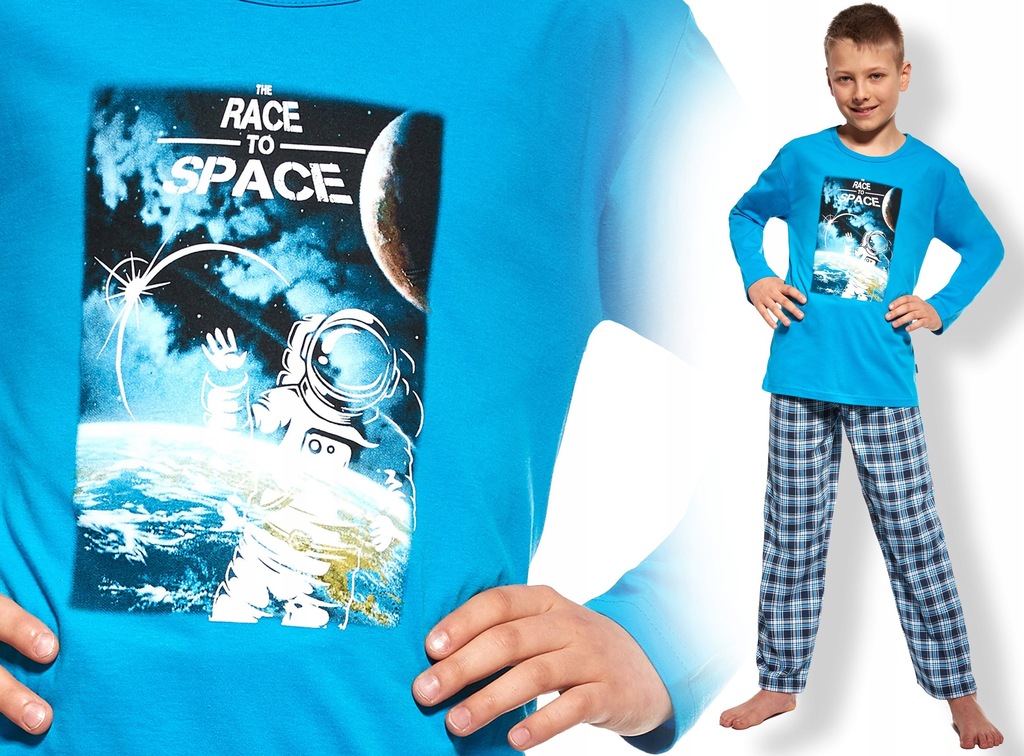 *FB*CORNETTE Space Piżama chłopiec bawełna 146-152