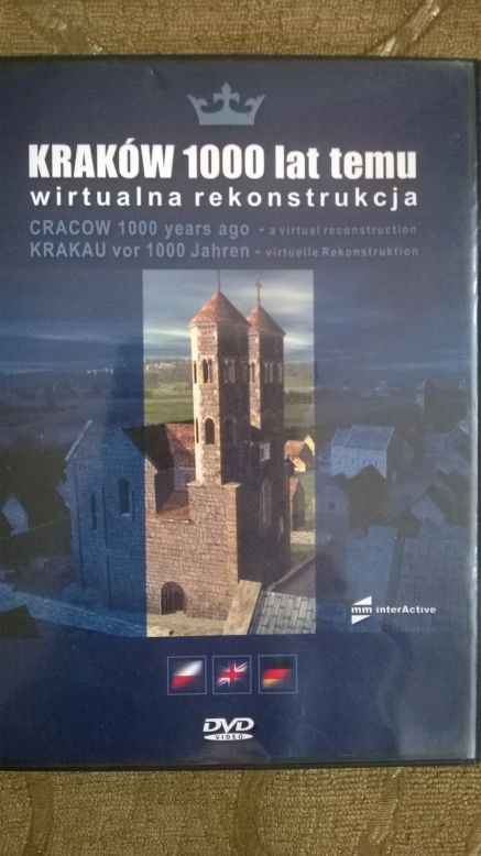 KRAKÓW 1000 LAT TEMU WIRTUALNA REKONSTRUKCJA - DVD