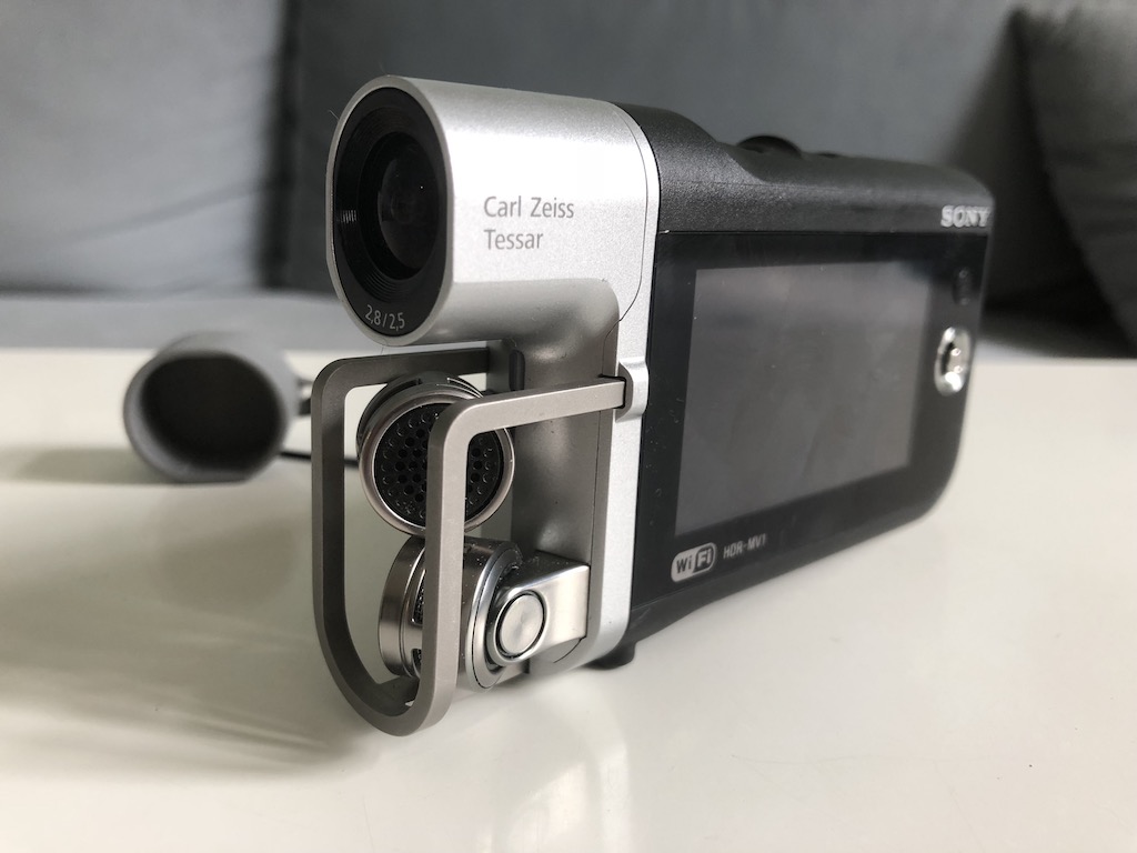 SONY　HDR-MV1 Minivideokamera s hudebním záznamem | Videokamera s