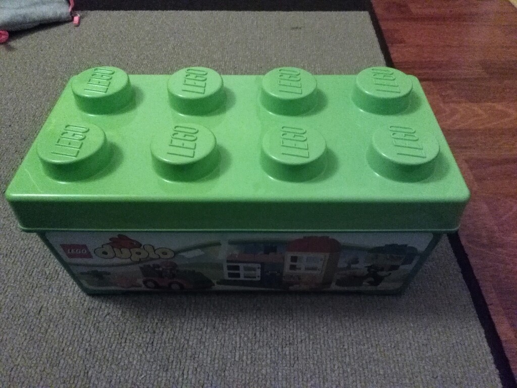 Puste plastikowe pudełko LEGO DUPLO