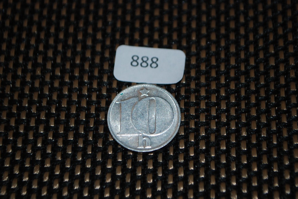 [888] moneta 10 Halerzy 1976 Czechosłowacja