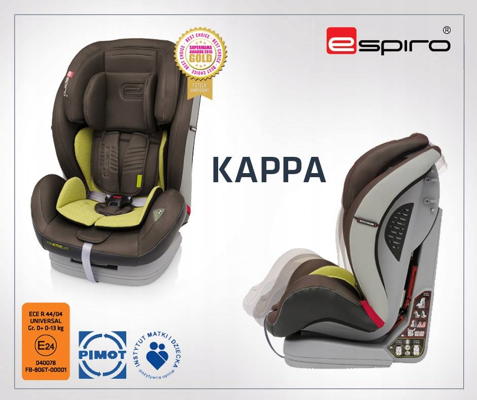 Автокресло espiro kappa