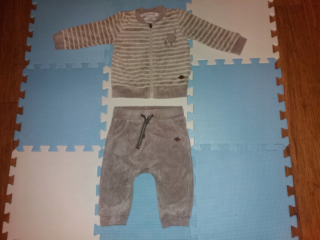 Coccodrillo 74 komplet bluza / kurtka + spodnie