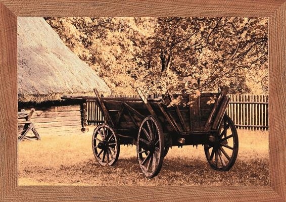 Wóz Konny Wieś - Obrazki - Grafiki + Antyrama