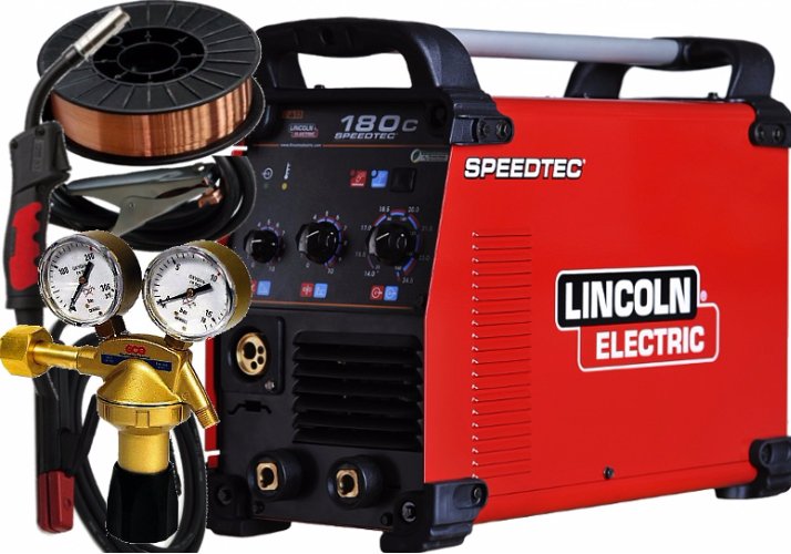 Spawarka MIG MAG FCW MMA Lincoln Speedtec 180C 3w1