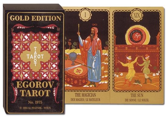 KARTY DO TAROTA PIATNIK Egorov Tarot TALIA Pudełku