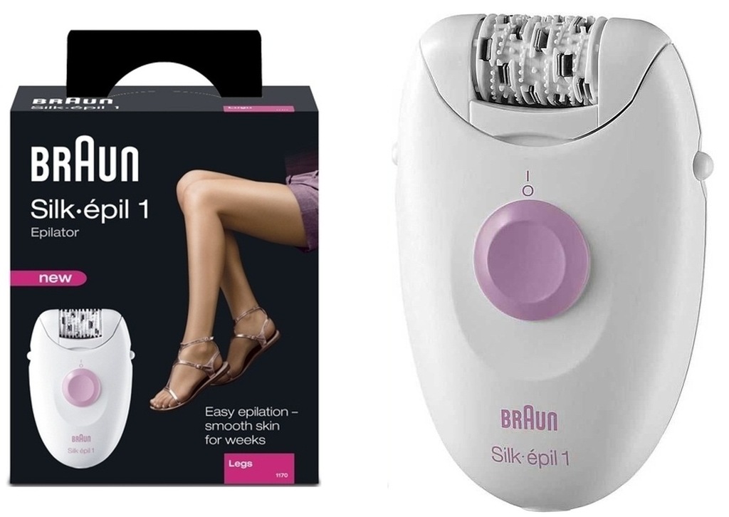 Depilator BRAUN 1170 Silk-Epil SE1170 Legs - 6663625680 - oficjalne ...