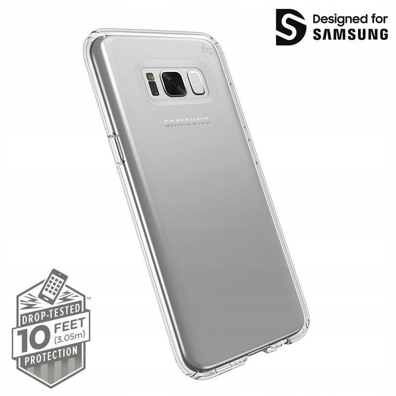 Speck Presidio Clear - Etui Samsung Galaxy S8+ (Cl