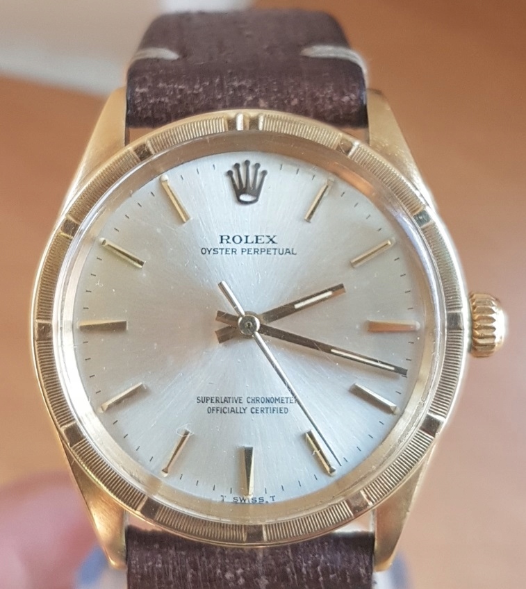 Rolex Oyster Perpetual 14kt Złoty Automat Vintage