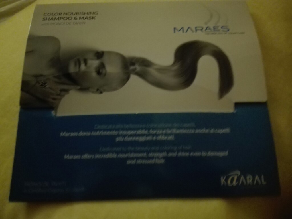 Maraes Kaaral szampon+ maska farbowane