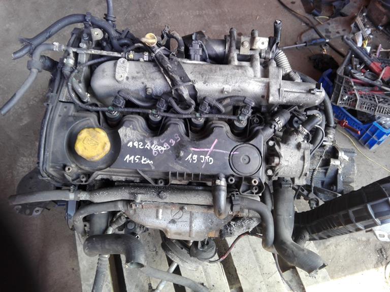 Silnik 192A1000 Fiat Stilo 1.9 JTD 115KM Multipla