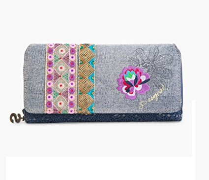 DESIGUAL portfel BIG MONE MARIA EXOTIC JEAN