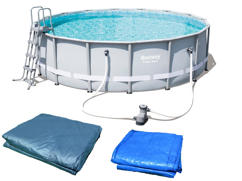 Basen ogrodowy stelażowy 488x122 56451 Bestway