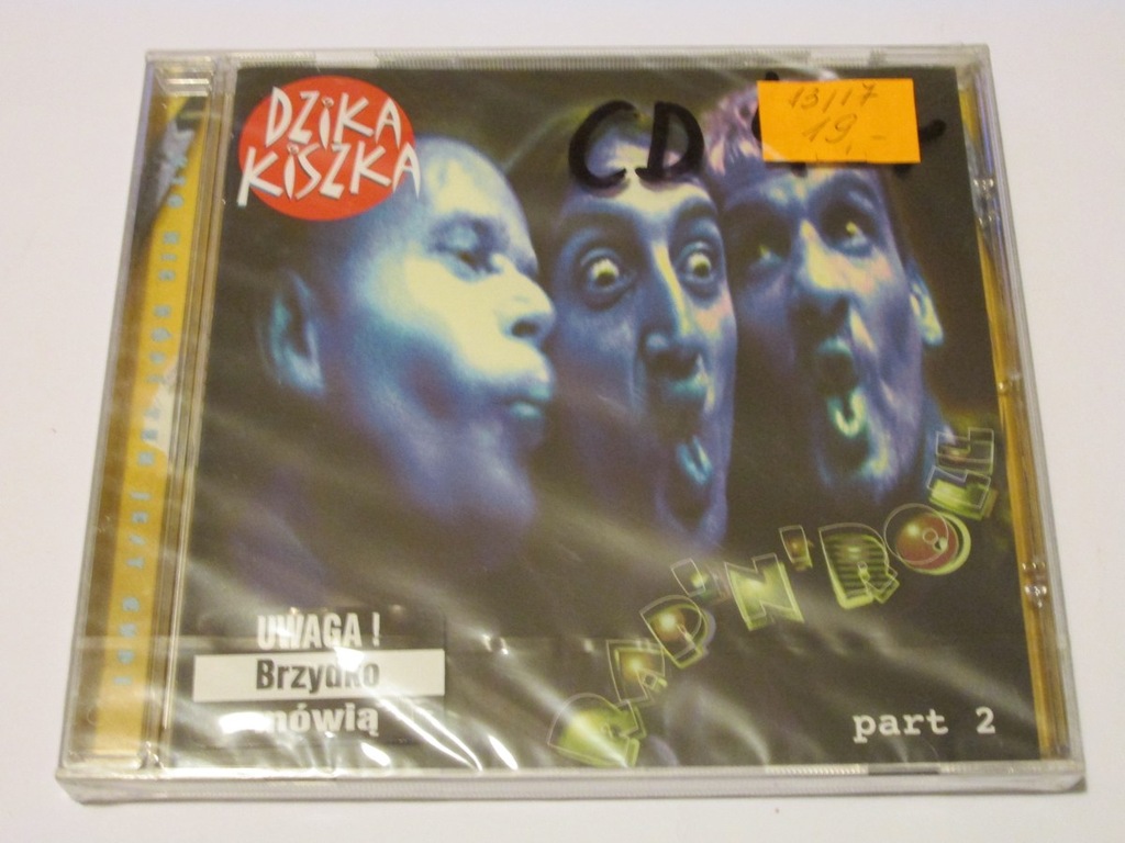 DZIKA KISZKA -RAP'N'ROLL  PART 2 CD 2000 FOLIA