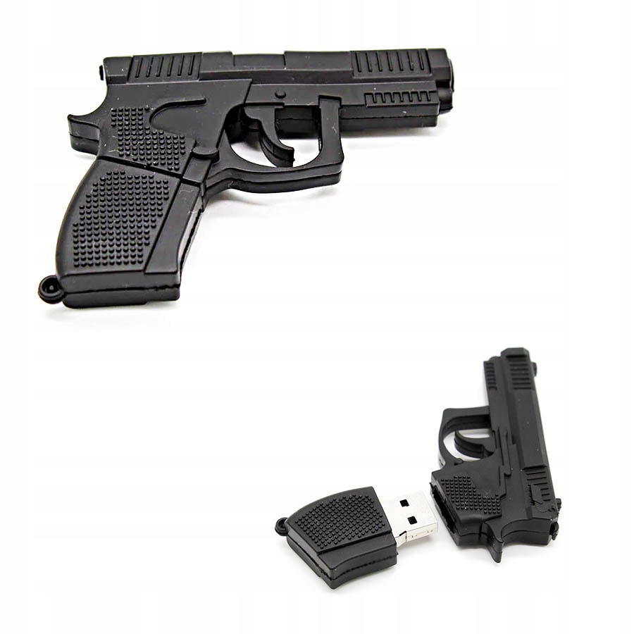 ŚMIESZNY PREZENT PENDRIVE 32GB PISTOLET POLICYJNY