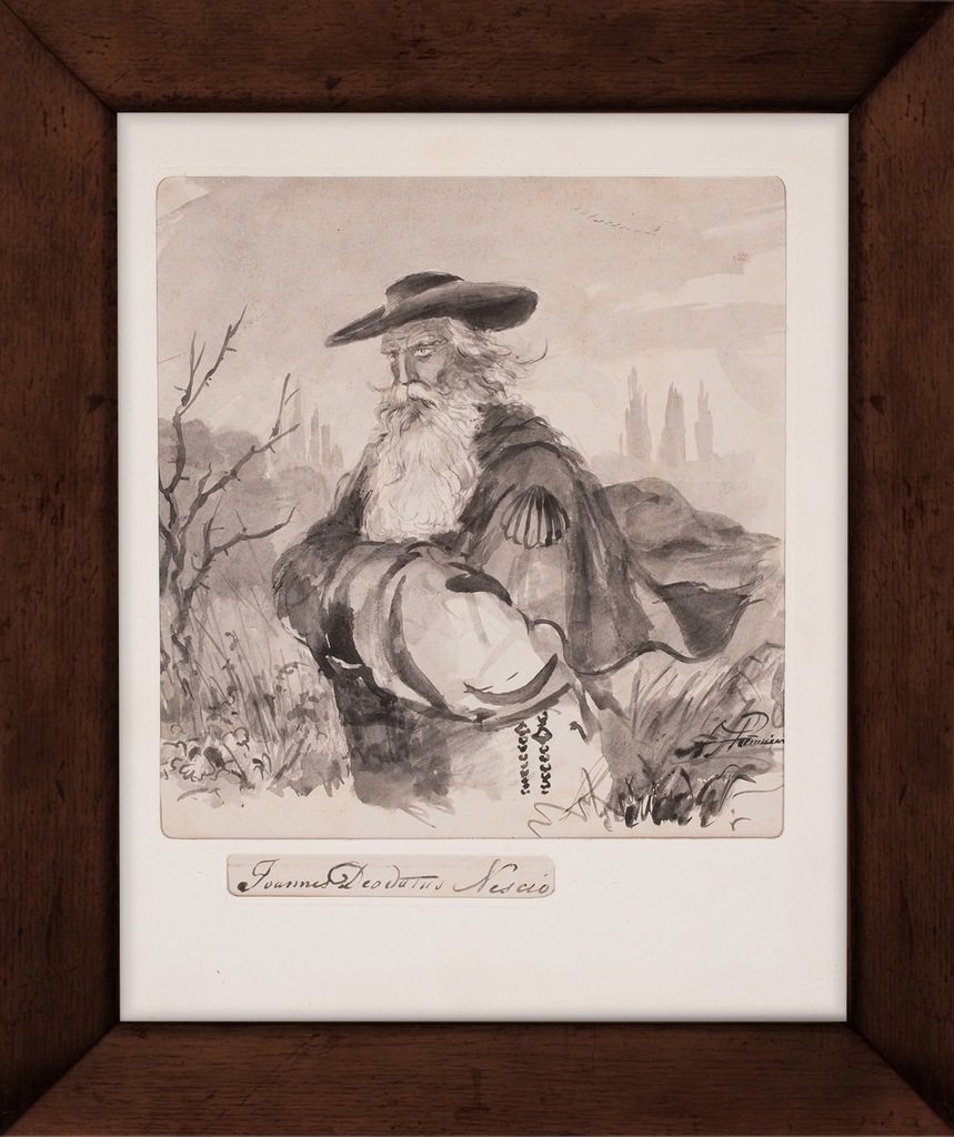 A.STANKIEWICZ (1824-1892) Pielgrzym KoneserKrakow