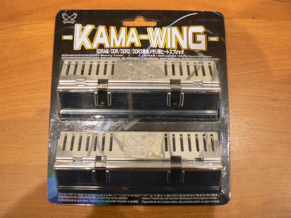 Radiatory pamięci RAM,  2 szt.  - Scythe Kama Wing