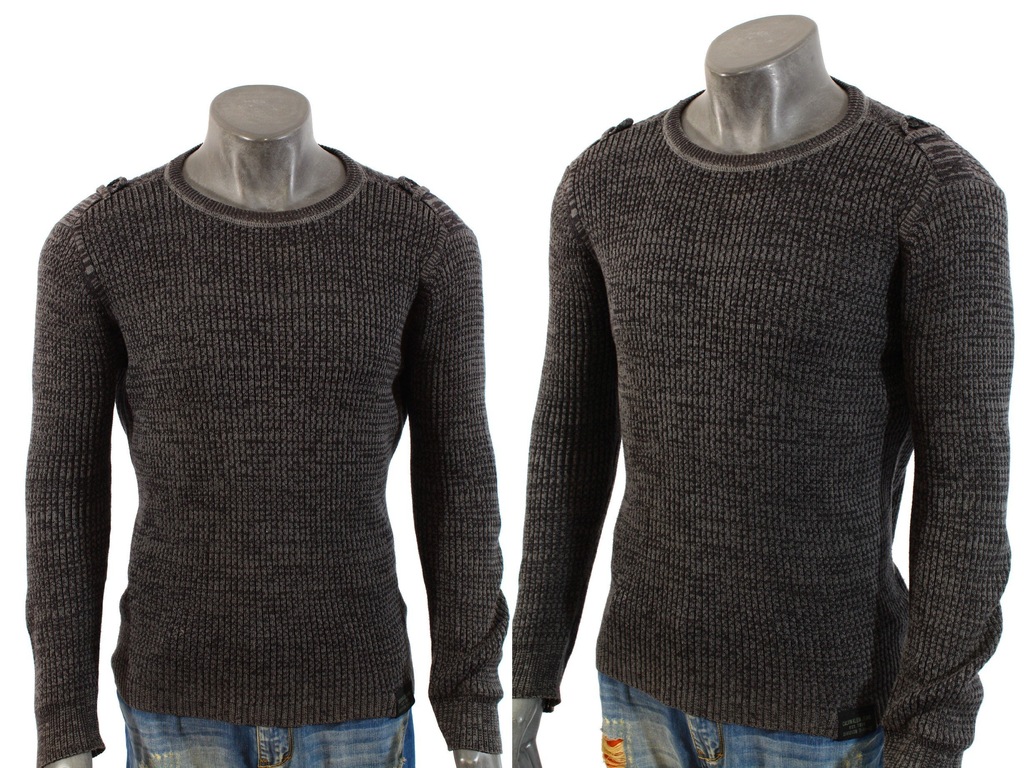 CALVIN KLEIN Sweter bawełniany stylowy! M