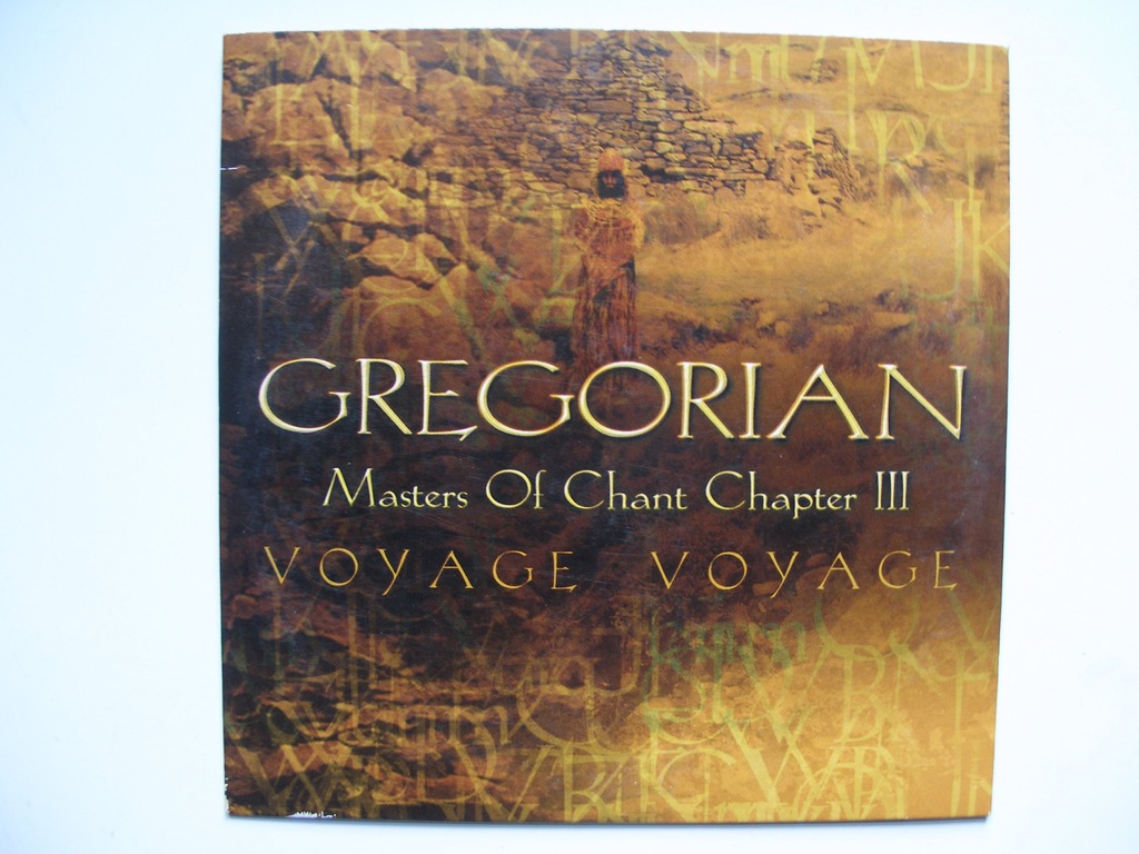 GREGORIAN ‎– Voyage, Voyage [Promo CD] RARYTAS